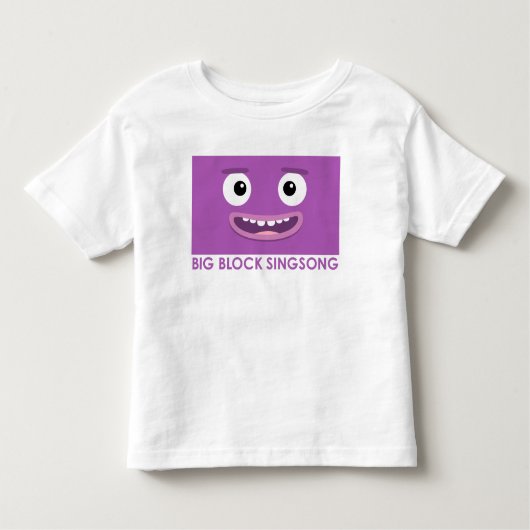 BBSS Hier gaan we naar Toddler T-Shirt (Voorkant)