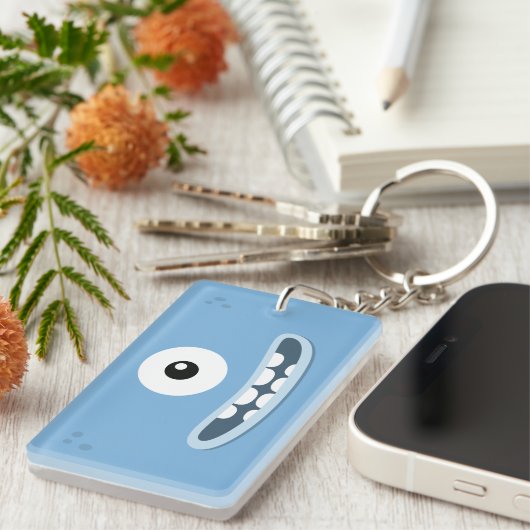 BBSS La T-shirt Dah Blue Sleutelhanger (Voorkant Rechts)