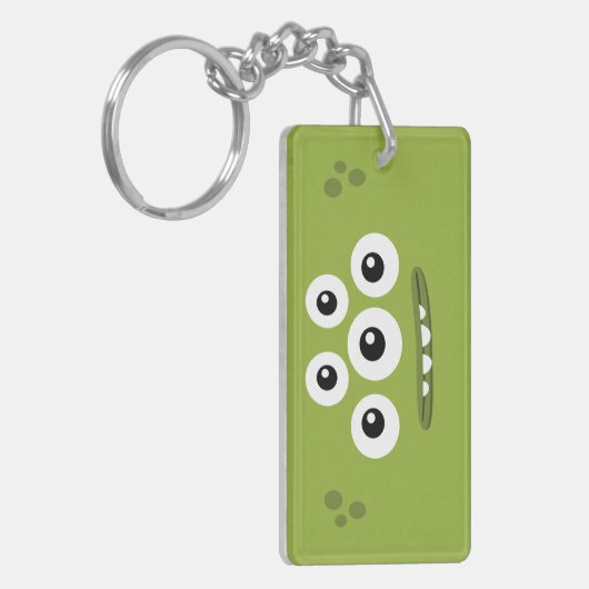 BBSS La T-shirt Dah Green Sleutelhanger (Voorkant Links)