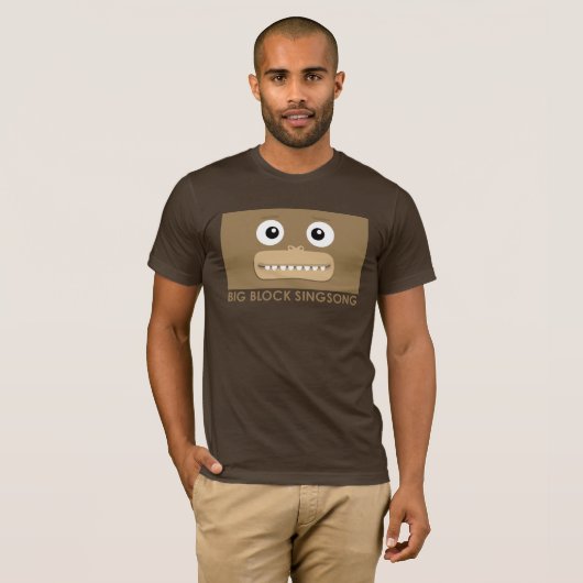 BBSS Monkey Mannen T-Shirt (Voorkant volledig)