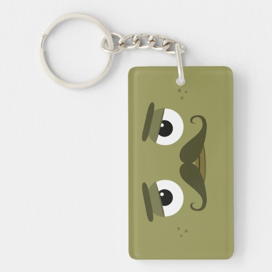 BBSS Moustachios #2 Sleutelhanger (Voorkant)