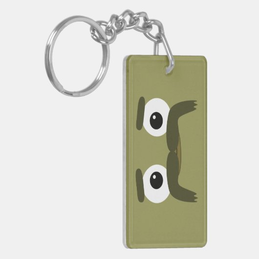 BBSS Moustachios #3 Sleutelhanger (Voorkant Links)