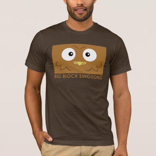 BBSS Owl Mannen T-Shirt (Voorkant)