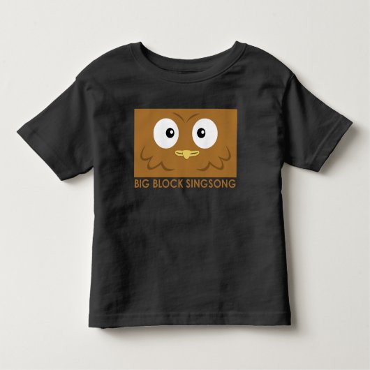 BBSS Owl Toddler T-Shirt (Voorkant)