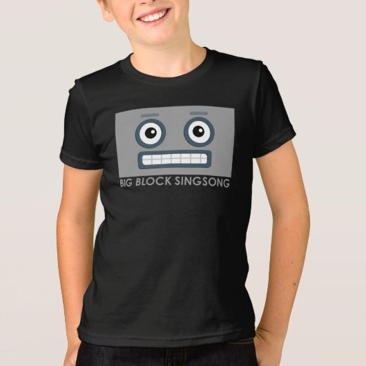 BBSS Robot Kinderen T-Shirt (Voorkant)