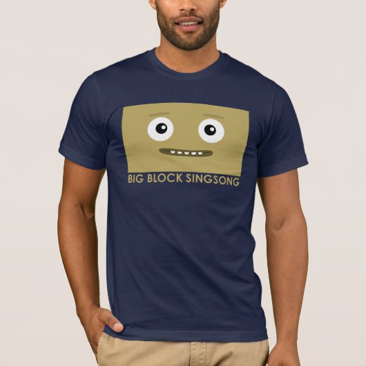 BBSS Space Friends Guy Mannen T-Shirt (Voorkant)