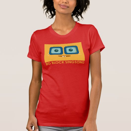 BBSS T-shirt voor andere geelvrouwen (Voorkant)