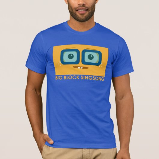 BBSS Verschillende Gele Mannen T-Shirt (Voorkant)