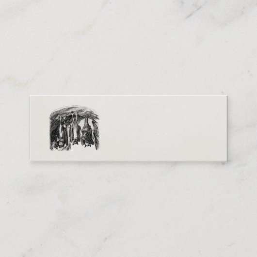 BBT 1800 vliegende biet Mini Visitekaartje (Voorkant)