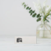 BBT 1800 vliegende biet Mini Visitekaartje (Staand voorkant)