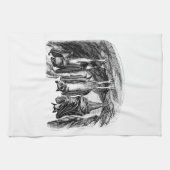  BBT 1800 vliegende biet Theedoek (Horizontaal)