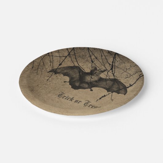 BBT Dracula - thema Halloween Party Paper Papieren Bordje (Gekanteld)