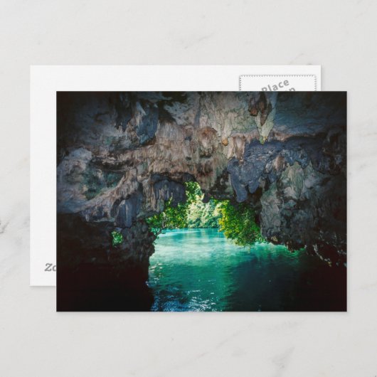 BBT-grot in Airai, Palau, Micronesia Briefkaart (Voorkant / Achterkant)