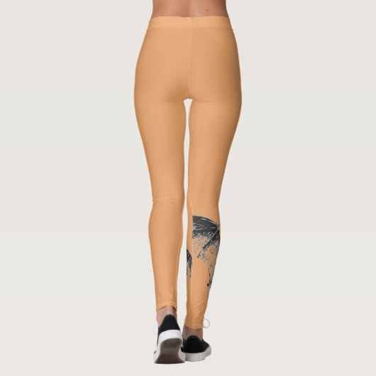 BBT-Leggings VOOR HALLOEEN Leggings (Achterkant)