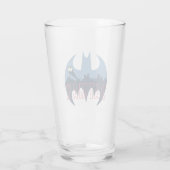 BBT-Logo met Gotham- en Bat-signaal Glas (Achterkant)