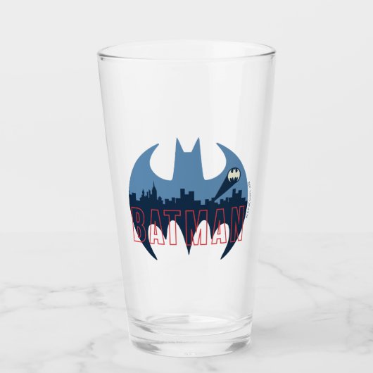 BBT-Logo met Gotham- en Bat-signaal Glas (Voorkant)