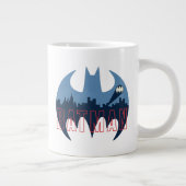 BBT-Logo met Gotham- en Bat-signaal Grote Koffiekop (Rechts)