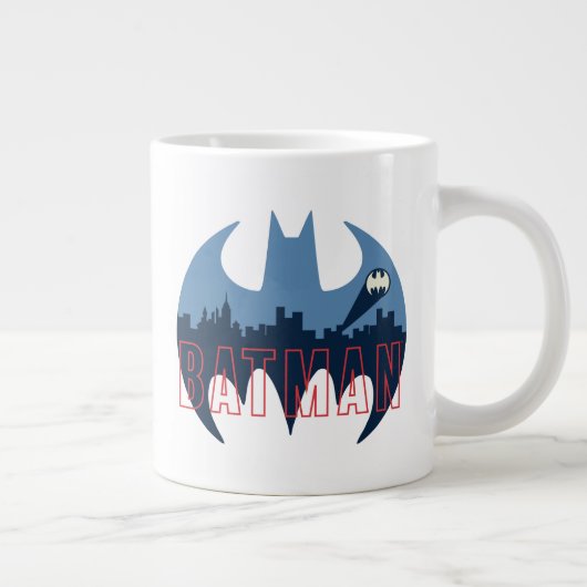 BBT-Logo met Gotham- en Bat-signaal Grote Koffiekop (Rechts)