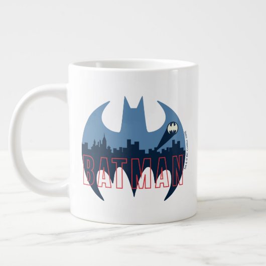 BBT-Logo met Gotham- en Bat-signaal Grote Koffiekop (Links)