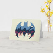 BBT-Logo met Gotham- en Bat-signaal Kaart (Gele Bloem)