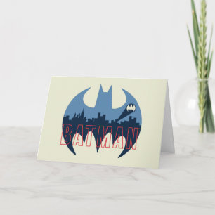 BBT-Logo met Gotham- en Bat-signaal Kaart