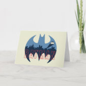 BBT-Logo met Gotham- en Bat-signaal Kaart (Voorkant)