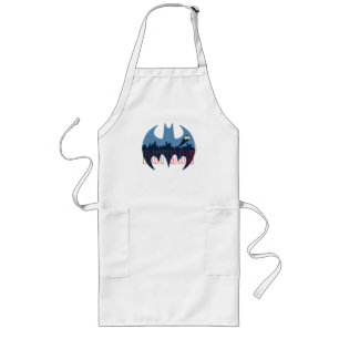 BBT-Logo met Gotham- en Bat-signaal Lang Schort