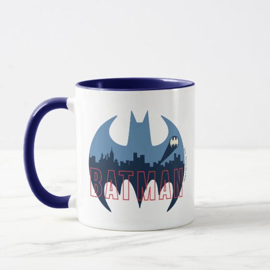 BBT-Logo met Gotham- en Bat-signaal Mok (Links)
