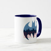 BBT-Logo met Gotham- en Bat-signaal Mok (Voorkant rechts)