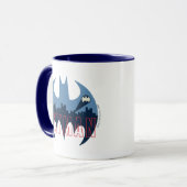 BBT-Logo met Gotham- en Bat-signaal Mok (Voorkant links)