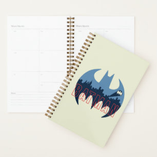 BBT-Logo met Gotham- en Bat-signaal Planner