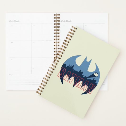 BBT-Logo met Gotham- en Bat-signaal Planner (Display)