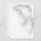 BBT MITZVAH | Elegant roze Waterverf Rozen Kaart (Achterkant)