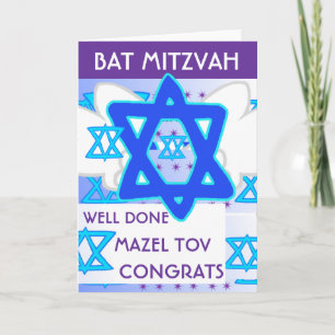 BBT-MITZVAH-kaart Kaart