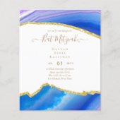 BBT MITZVAH-uitnodigingen voor beste geagglomereer (Voorkant)