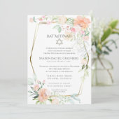 BBT MITZVAH | Waterverf Voorjaarsblad 2 Kaart (Staand voorkant)