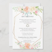 BBT MITZVAH | Waterverf Voorjaarsbloesems Verse 1 Kaart (Voorkant)