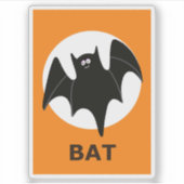 BBT-Sticker voor Initiaal B Sticker (Voorkant)