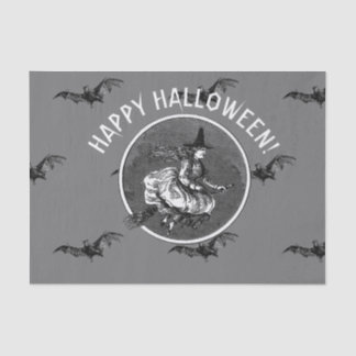 BBT VOOR TERUGKEERT EN WITCH HALLOWEEN Tissue Pape Tissuepapier