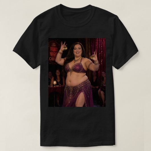 BBW Buikdanseres T-shirt (Design voorkant)