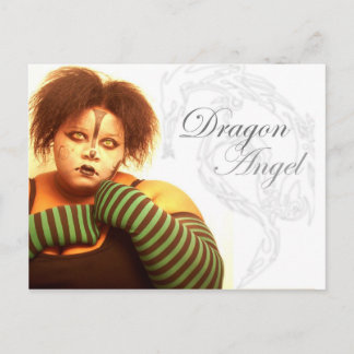 BBW Dragon Angel Briefkaart