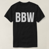 BBW T-SHIRT (Design voorkant)