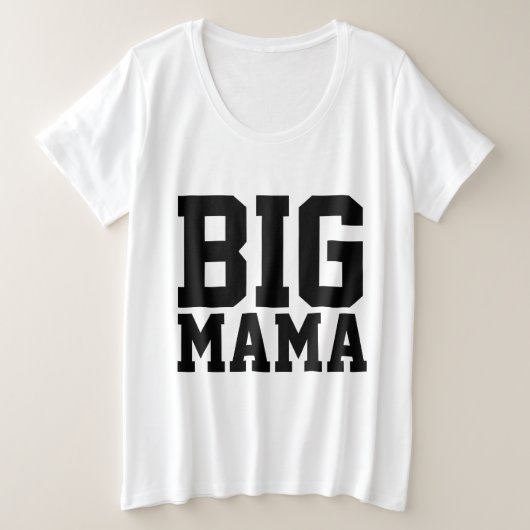 BBW T-shirts voor mama, GROOTMAMA (Design voorkant)