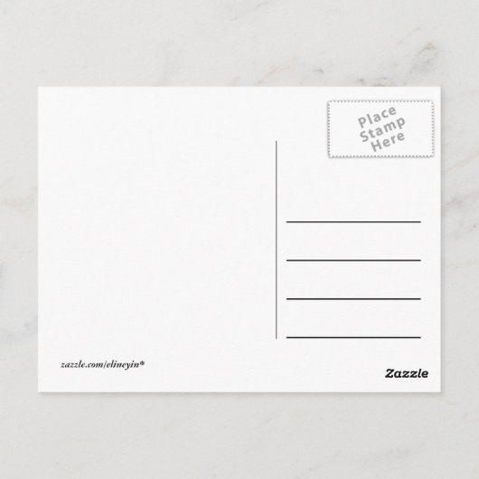 BC, Canada, doorsnee strand Briefkaart (Achterkant)