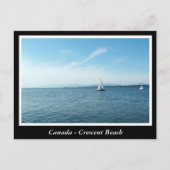 BC, Canada, doorsnee strand Briefkaart (Voorkant)