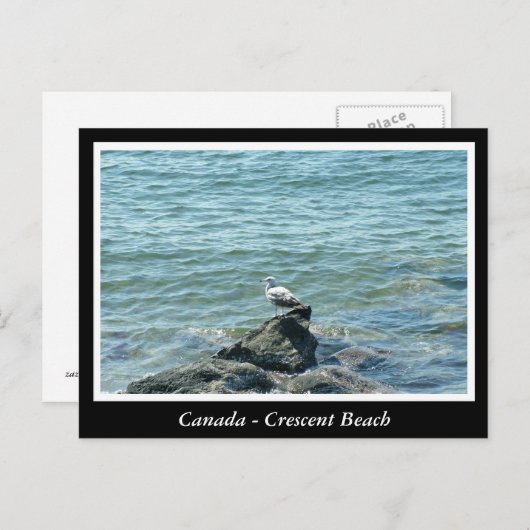 BC, Canada, doorsnee strand Briefkaart (Voorkant / Achterkant)
