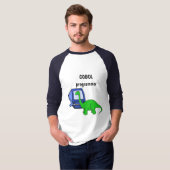 BC - COBOL Programmer Dinosaur Shirt (Voorkant volledig)
