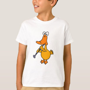 BC - Duck die het Clarinet speelt T-shirt