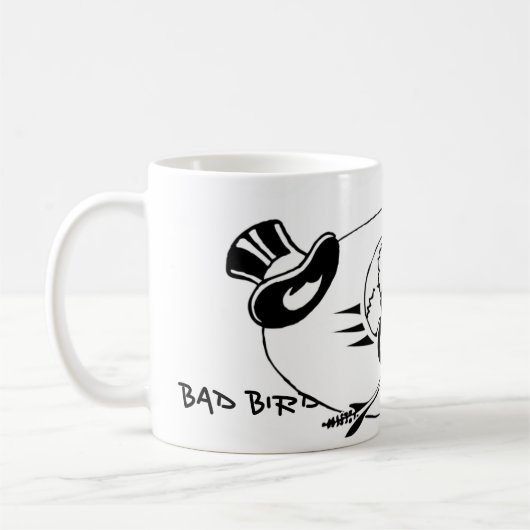 BC&F Bad Bird Coffee Mok (Links)