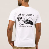 BC&F Bad Bird Skully T-shirt (Achterkant)